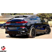 Kit Aero de aspecto de carbono ABS para BMW X6 G06, estilo Caballero Negro X6