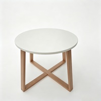 Table basse en bois JIABAO, petite table d'appoint pour canapé, plateau de service, table d'appoint pour salon