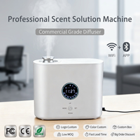 Diffuseur de parfum pour hôtel 600 ml avec contrôle WiFi via application, système CVC 1200 ㎡   Diffuseur d'arômes commercial au design élégant et performant