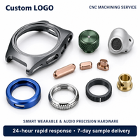 Layanan Pemesinan Satu Atap CNC untuk Perakitan Sub-Unit Stamping Casing Jam Tangan dan Housing Audio dengan LOGO Kustom untuk Merek