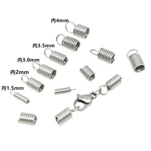 Stainless Steel <b>Spring</b> <b>Clips</b> 1.5-4mm For Bracelet Making Jewelry Findings Components Gold Silver Color DIY Accessories - Product Image 3
