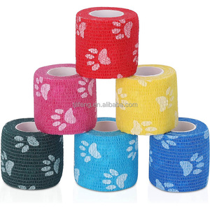 ผ้าพันแผลยืดหยุ่น LF Cohesive Bandage สำหรับฟุตบอล เทปพันตัวเองได้ ระบายอากาศได้ดี ช่วยพยุงและยึดเกาะได้ดี เหมาะสำหรับกีฬาและยกน้ำหนัก - Product Image 4