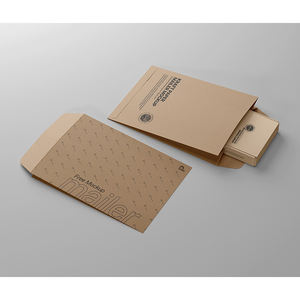 50 enveloppes en papier kraft étanches, biodégradables, dos personnalisé, en poly résistant à l'eau, pour <span class=keywords><strong>la</strong></span> livraison, <span class=keywords><strong>la</strong></span> livraison, l'emballage - Product Image 4