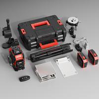 Niveau laser auto-nivelant 360 4D 16 lignes pour la construction intérieure/extérieure