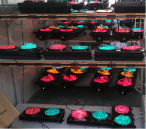 Semáforo con bolas completas de 2 unidades, puede ser vertical y <span class=keywords><strong>horizontal</strong></span> - Product Image 3