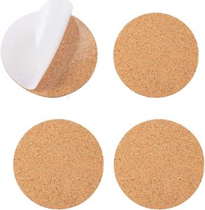 Cork Cork Economic And Reliable Square Or Round Self Adhesive Cork With Back Sheet
