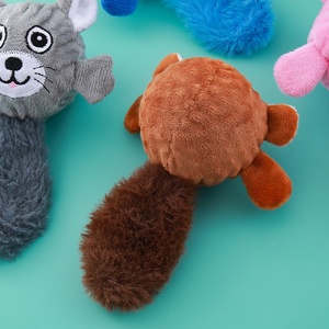 Jouet en peluche écologique pour animaux de compagnie, jouet sonore, résistant aux morsures, balle qui couine, jouet à mâcher pour chien et chat, nettoyage des dents, fournitures interactives pour animaux de compagnie - Product Image 4