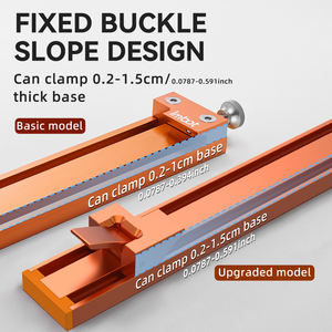 Инструменты для точной резки Imbot: направляющие и зажимы из алюминиевого сплава для деревообрабатывающих станков, OEM-изготовление, для самостоятельной резки дерева, синий/оранжевый - Product Image 5