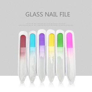 Pengikir Kuku Bayi Warna-warni Label Pribadi, Alat Penyangga Manikur Mini Kristal Kaca Kikir Kuku Profesional - Product Image 2