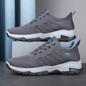 Модные дышащие кроссовки для прогулок на открытом воздухе кроссовки для бега спортивная обувь для мужчин - Product Image 4