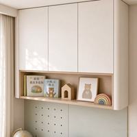 Armoire de chambre d'enfant sûre et non toxique, bureau intégré, meuble familial personnalisé pour l'apprentissage et l'organisation des enfants