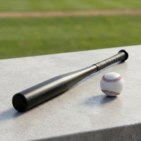 Batte de baseball en aluminium monobloc certifiée BBCOR, barillet de 2 5/8 pouces, drop 3, pour adulte, logo personnalisé pour la compétition et l'entraînement