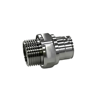 Raccord de refroidissement liquide étanche en acier inoxydable, connecteur fileté, adaptateur de refroidissement par eau pour applications industrielles, fil de service, électro-érosion, brochage