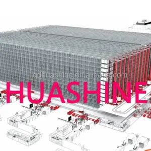 בקנה מידה גדולה ASRS HUASHINE אינטליגנטי ASRS עבור סוגים חומר טיפול פתרונות וכל סוגים של אריזה