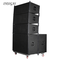 Precio de Fábrica Sistema de Sonido Personalizado con Subwoofer de Graves Doble de 8 Pulgadas para Conciertos al Aire Libre y Actuaciones en Escenario Altavoces Line Array Pasivos