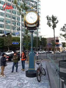 Orologio da Giardino in Acciaio Inox 304 con Temporizzazione Satellitare GPS, Altezza 3m per Strade Cittadine e <span class=keywords><strong>Architettura</strong></span> - Product Image 5