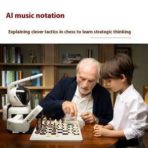Robot de Ajedrez con IA SenseRobot Yuan Radish, Dispositivo Educativo de Metal con WiFi, IA de 10 Niveles (ELO200-2900), Más de 1200 Ejercicios de Combate - Product Image 5