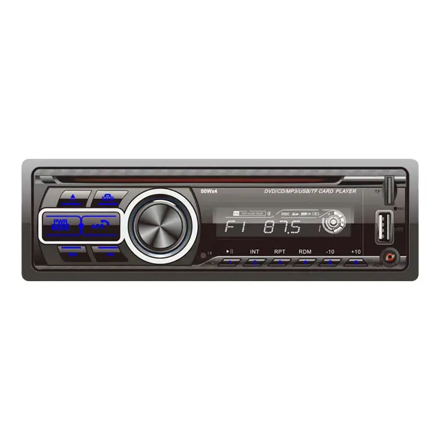 Duy nhất DIN Hot Bán CD Player xe, Car DVD VCD MP3 MP4 USB SD Player với LCD hiển thị 1 DIN đài phát thanh xe