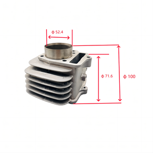 อะไหล่เครื่องยนต์มอเตอร์ไซค์ราคาโรงงาน ชุดลูกสูบ WAVE125/KPH แหวนลูกสูบ ชุดกระบอกสูบ ชุดบล็อกกระบอกสูบ สำหรับฮอนด้า - Product Image 2