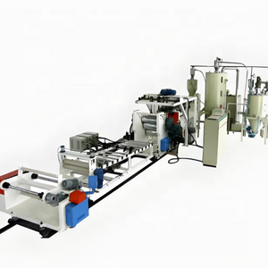 ABA 3-Layer Pet <strong>Sheet</strong> Production Line Single-Screw Design with Core Motor and Gearbox Processing PP PE <strong>ABS</strong> PE/PP Plastic - Product Image 1