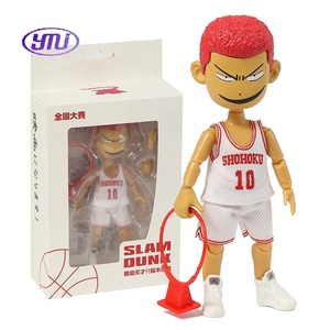 Figuras Slam Dunk Hanamichi Sakuragi Rukawa Kaede Mitsui Hisashi Miyagi Ryota Akagi Takenori Haruko Action Toy Collection Figure - Product Image 4