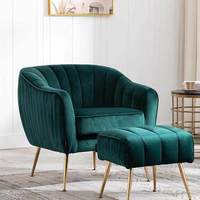 Fauteuil inclinable moderne en velours beige avec pieds dorés, chaise de loisirs pour la maison, la salle à manger, l'hôtel, le salon, la chambre
