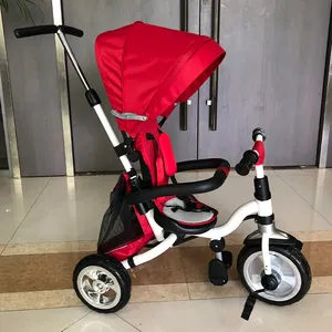 Neue Mode Baby Dreirad Stahl Kinder Dreirad Kunststoff Dreirad für Kinder 1-6 Jahre billige Baby Mini-Fahrräder