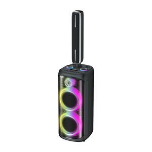 Grande <span class=keywords><strong>enceinte</strong></span> de fête portable haute puissance avec subwoofer, <span class=keywords><strong>colonne</strong></span> sonore sans fil et LED - Product Image 5