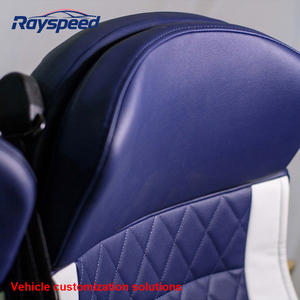 Housses de sièges de camping-car inclinables pour <span class=keywords><strong>Mercedes</strong></span> Sprinter 2019 - Cuir/Tissu <span class=keywords><strong>Luxe</strong></span> Imperméable - Product Image 5