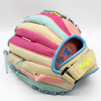 Aceptamos múltiples tipos web personalizados, guantes de cuero Kip de béisbol y softbol para deportes de Fielding