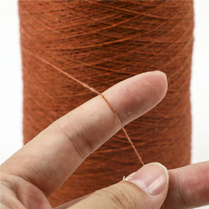 Rejenere pamuk ipliği çin fabrika OE 5/1 ekru kahverengi geri dönüşümlü pamuk Polyester karışımı örgü ipliği melanj iplik - Product Image 4