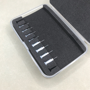 Trắng/đen d1.25mm/2.5mm 100μm 200μm 300μm 400μm sợi L1-20mm quang gốm ferrule cho khoa học thần kinh nghiên cứu thần kinh - Product Image 1