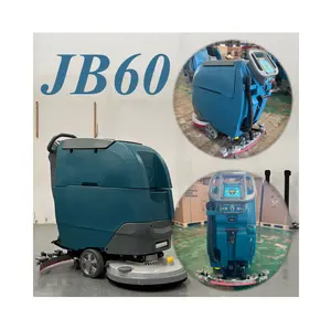 IronBee JB60 워크 비하인드 전기 바닥 청소 호텔 차고 대리석 상업용 바닥 수세미 (CE 포함)