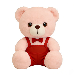 2026 Fashionable Stuffed <b>Cute</b> Teddy <b>Bear</b> with Jumpsuit Custom Teddy <b>Bear</b> Plush Toy New Design Teddy <b>Bear</b> Plush Toy - Product Image 5