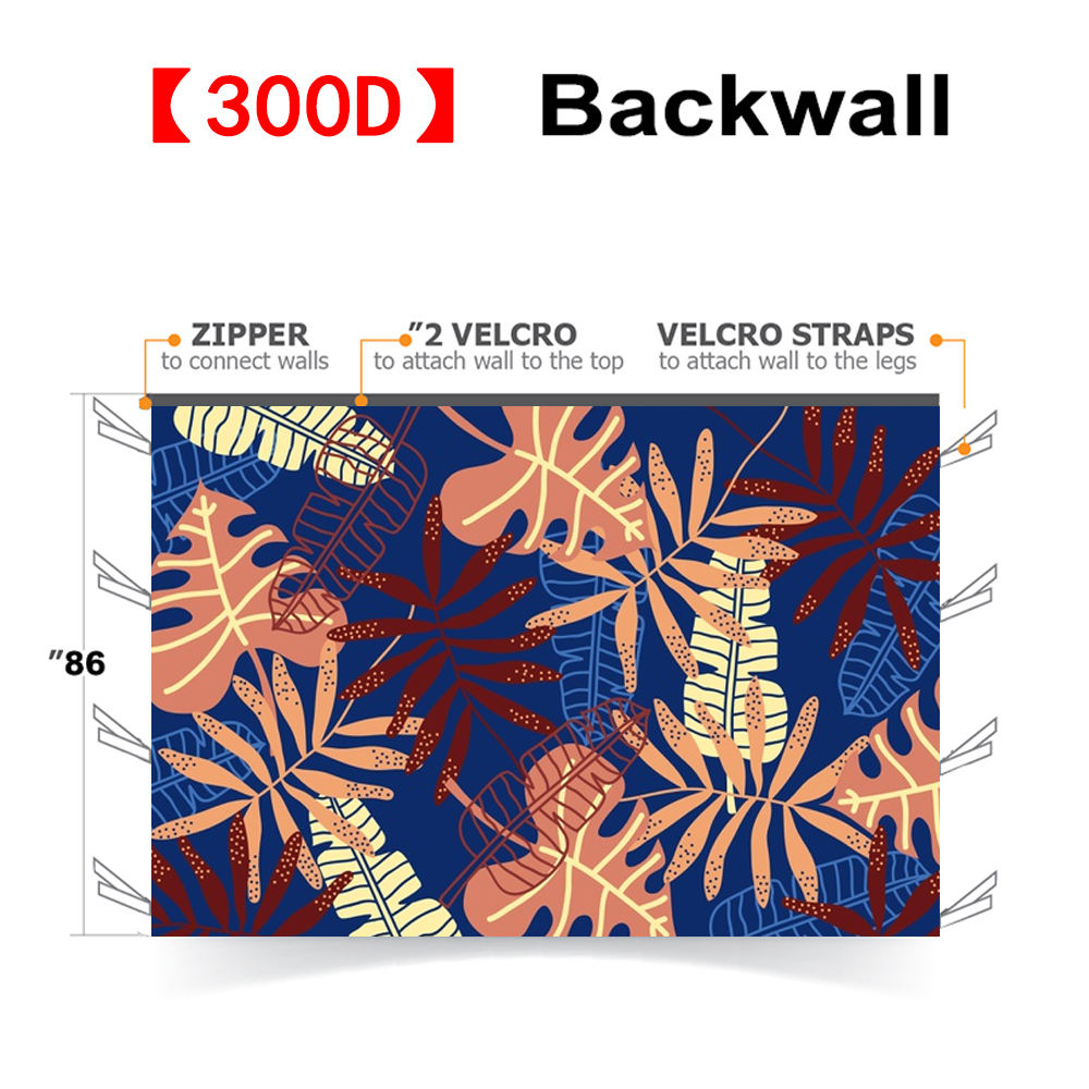 600D Wall(backwall and half wall)