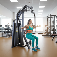 Machine de musculation Cheernin Wholesale Selectorized Reverse Fly Butterfly en acier, à charge par pignons, pour distributeurs, avec logo personnalisé