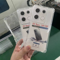 Funda transparente de TPU transparente a prueba de golpes de 1,5mm para Infinix Zero 40 5G GT20 PRO Spark 20 Pro