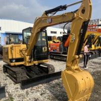 Mini-excavatrice sur chenilles hydraulique d'occasion Caterpillar CAT 305.5 de 5 tonnes, robuste et durable, d'origine chinoise, pour travaux de terrassement