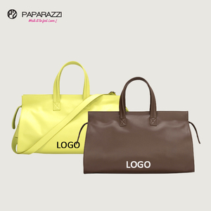 Bajo arancel Sudeste Asiático Hecho Paparazzi # PA0285 Extra grande plegable Pu cuero Weekender al aire libre mujeres largo viaje bolsa de lona - Product Image 4
