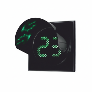 Temporizador LED de Cuenta Regresiva de 200 mm para Entradas de Depósitos, Parques y Puertos, Opciones Rojo/Verde, Marca Ileri Trafik, Material de Policarbonato UV - Product Image 2