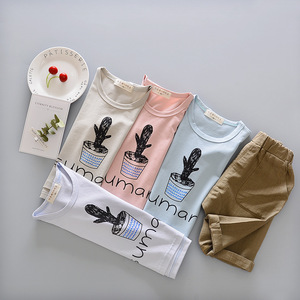 Ropa de Verano para Bebés a Precios Económicos, Conjunto de Ropa para Recién Nacidos de 2 Piezas - Product Image 1