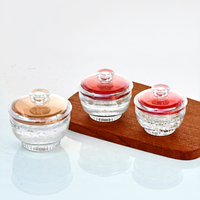 Bouteille en verre transparent de luxe pour nid d'oiseau, pot en verre scellé de haute qualité pour l'emballage alimentaire des nids d'oiseaux, logo personnalisé, vente en gros