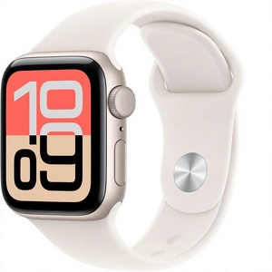 สำหรับนาฬิกาสมาร์ทวอทช์ <span class=keywords><strong>SE</strong></span> 3 [<span class=keywords><strong>GPS</strong></span> 40 มม.] ตัวเรือนอะลูมิเนียมทรงสี่เหลี่ยม สายรัดข้อมือแบบสปอร์ตสตาร์ไลท์ ขนาด S/M เครื่องติดตามการออกกำลังกายและการนอนหลับ พร้อมตรวจวัดอัตราการเต้นของหัวใจ - Product Image 1