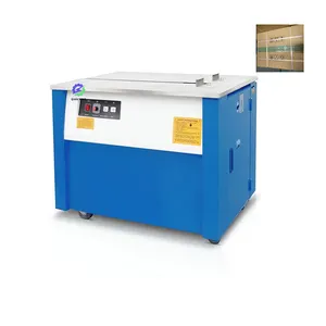 Automatic Tie Wrap Machine High Table Vegetables Strapping Machine Banding Machine For Incense