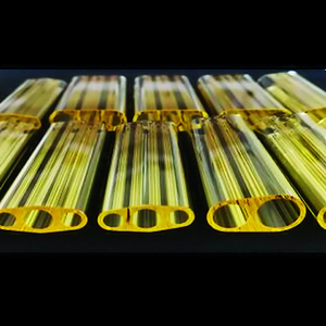Ba boretwo-Bore pha tạp thủy tinh thạch anh hợp nhất silica rõ ràng pha tạp thạch anh Laser khoang lọc dòng chảy Ống - Product Image 6