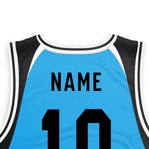 HEALY Adult 100% Polyester Reversible Basketball Uniform Plus Size Quick Dry Breathable Mesh Fabric Sleeveless V-Neck Custom - Product Image 4