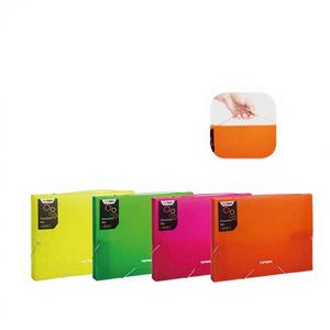 Producto archivador <span class=keywords><strong>de</strong></span> cajas <span class=keywords><strong>de</strong></span> documentos fluorescentes <span class=keywords><strong>de</strong></span> <span class=keywords><strong>polipropileno</strong></span> <span class=keywords><strong>de</strong></span> 0,65mm con visibilidad mejorada - Product Image 1