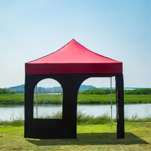 Carpa de fiesta publicitaria con marco de aluminio personalizado 1015 de alta calidad con paredes laterales para exhibición de eventos al aire libre