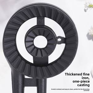 Quemador de <span class=keywords><strong>gas</strong></span> comercial integrado de hierro fundido con patas altas, accesorios para quemador empotrado de <span class=keywords><strong>encimera</strong></span> engrosada, modo de encendido - Product Image 2