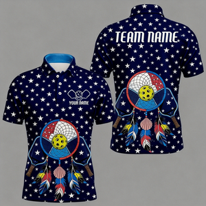 Pickleball Club Kleding Lichtgewicht Pickleball Polo Shirts Groothandel Bulk Op Maat Uniformen voor Toernooi Teamuitrusting - Product Image 1